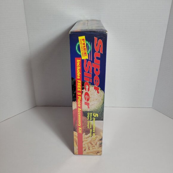 As Seen On TV Super Slicer 5 Machines In 1 Slices Dices Shreds Chips Chops New - Picture 5 of 7